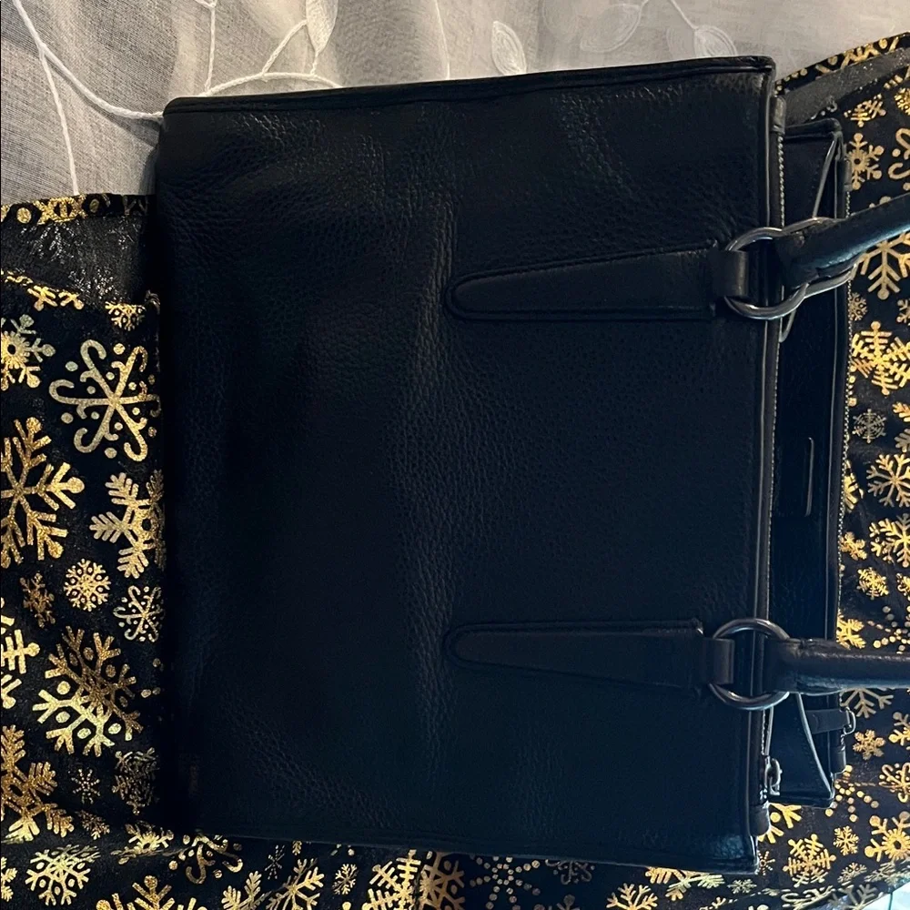 Coach Rare NASA Space black Shoulder Bag with Charms - Picture 4 of 16